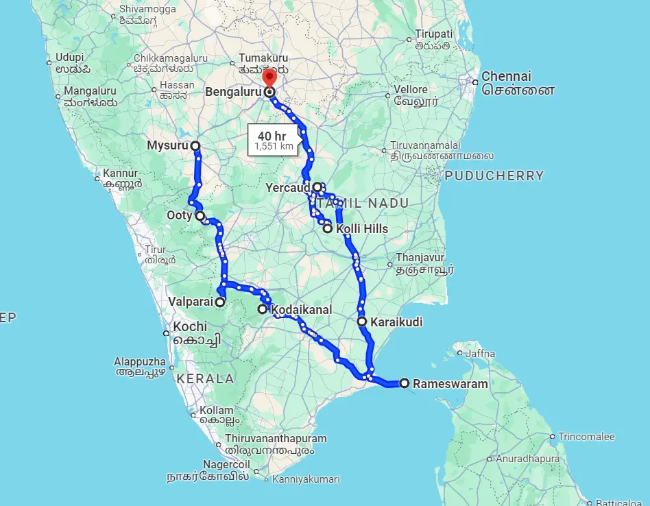 GRAND SOUTH INDIA MOTORCYCLE TOUR