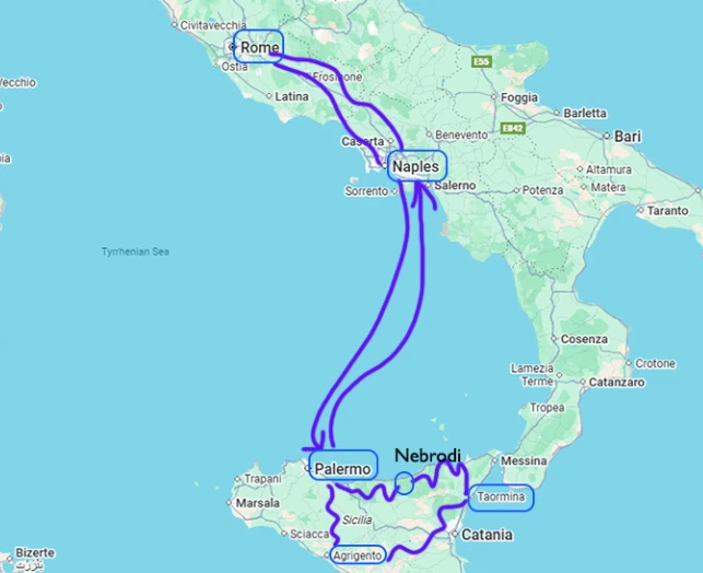Sicily Motorcycle Tour